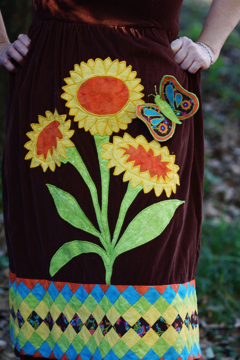 Hippie Apron Dress