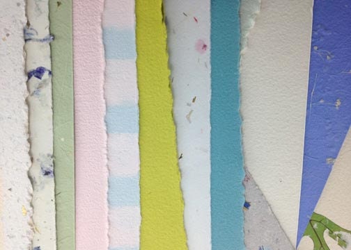 Handmade Paper Scrap Assortment - Large