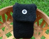 I pod bag, cell phone case, electronics cozy, gear bag, charger keeper, electronics pouch black
