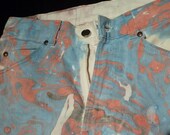 Vintage Levi Jeans - Bright coloured jeans patterned jeans