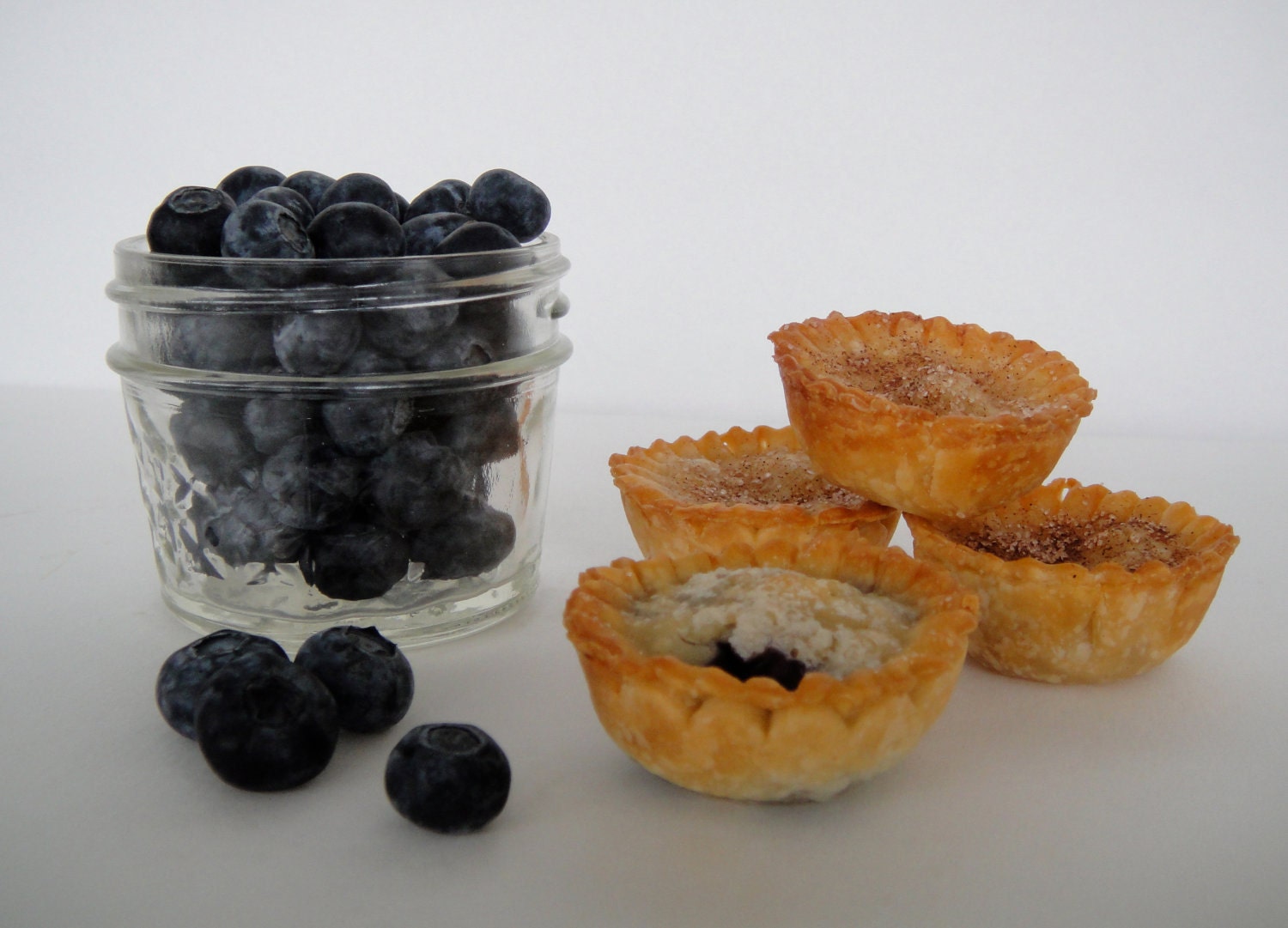 Southern Blueberry Pies, Mini Pies, Pie Bites (12)