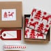 Christmas coasters Red and White set of 2, last three sets, FREE SHIPPING