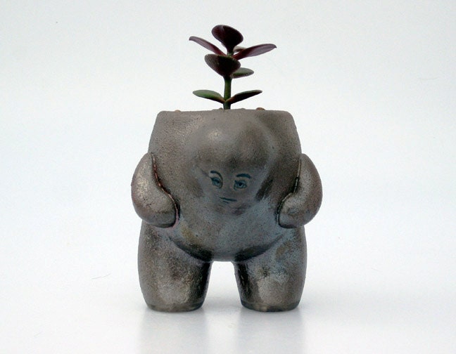 Raku Creature Pot (Planter)