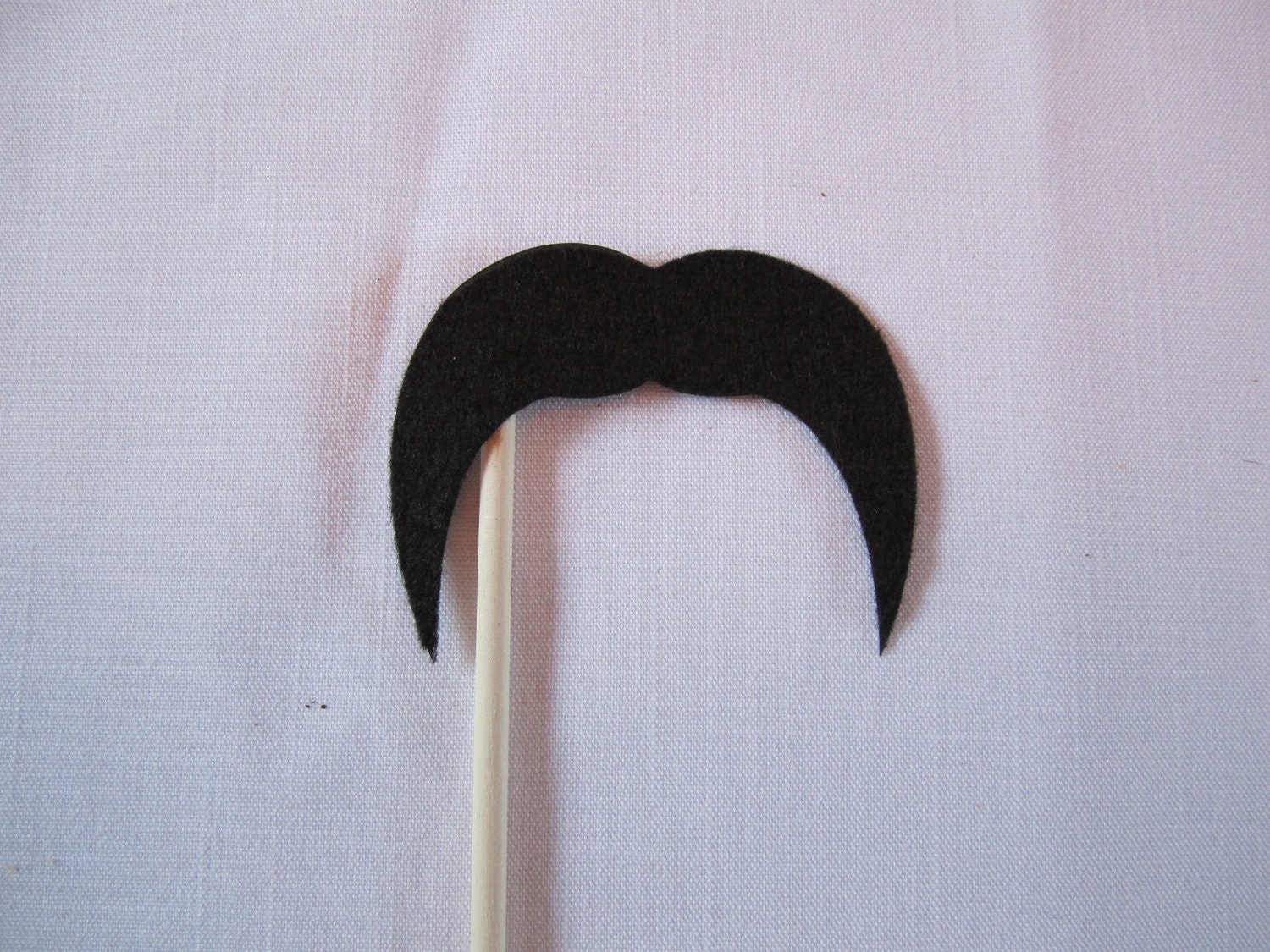 FELT Mustache On A Stick - Bad Guy