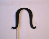 FELT Mustache On A Stick - Fu Manchu