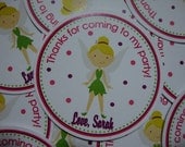 Tinkerbell Inspired Birthday Favor Tags Il_170x135