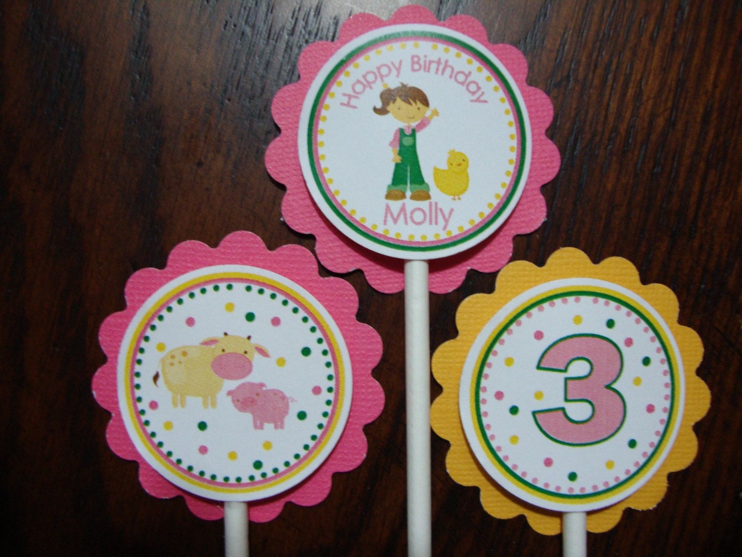 Farm Girl Cupcake Toppers Il_170x135
