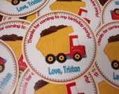 Construction Dump Truck Favor Tags Il_170x135