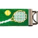 Needlepoint Kit, Tennis Key Fob with Monogram option