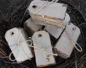 100 Wooden Gift Tags Rustic Chic Wedding  Cottage Wind Swept Farmhouse Inspired