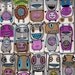 Joy Bots: a tiny domino robot that showers you with outrageous compliments and brings you joy