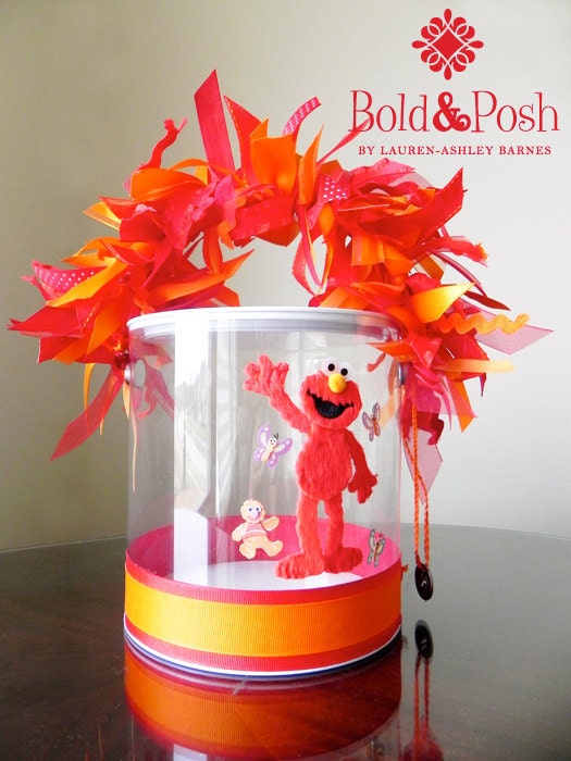 Elmo Birthday Bucket