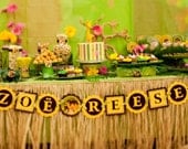 Dora the Explorer Jungle Adventure DIY Customized Happy Birthday Banner
