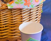 Berry Bake Shop DIY Paper Cup Stickers (Blueberry Muffin Character Inspired)