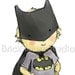 Boy Room Wall Art - Batman, 8x10 Print