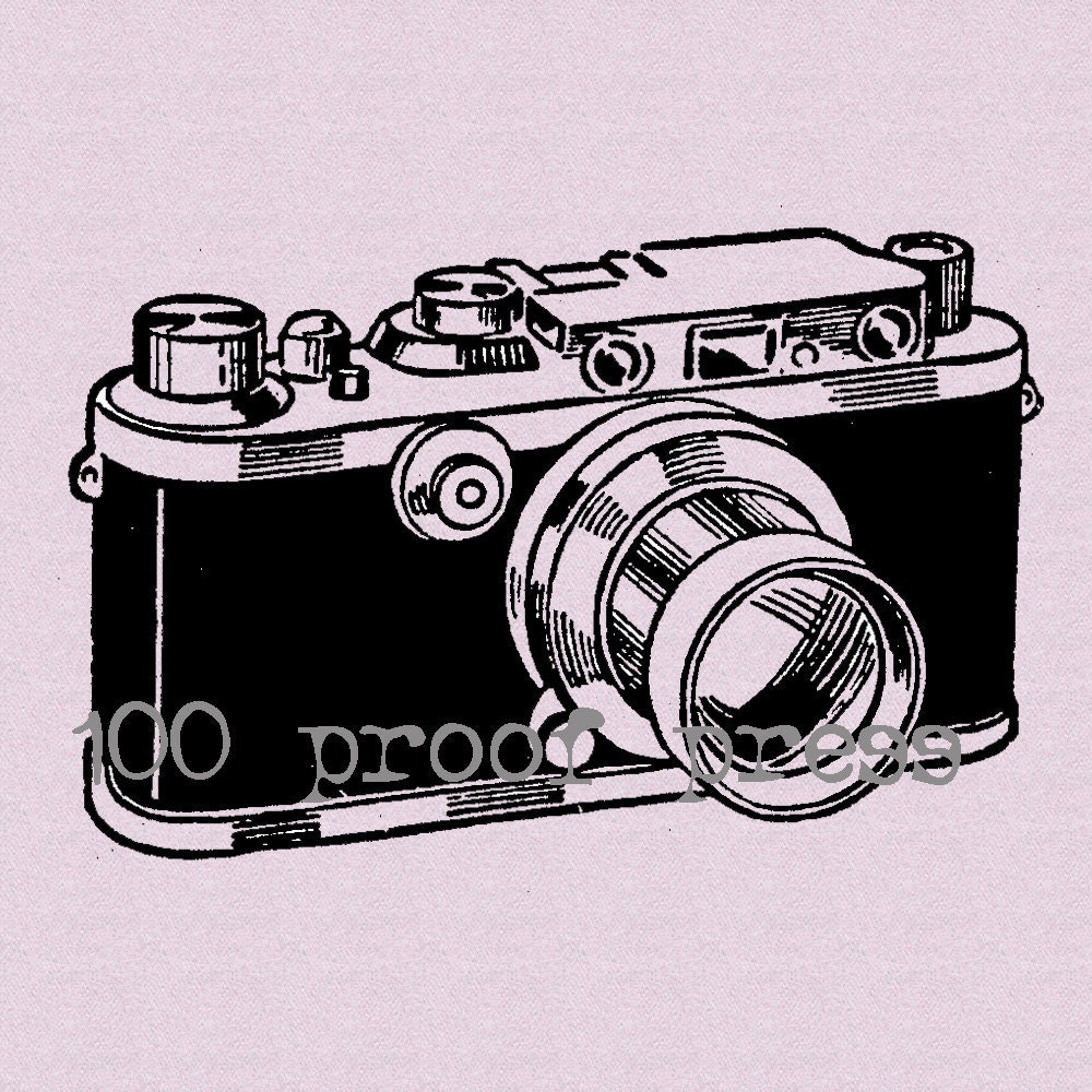 35mm Camera  Rubber Stamp 5305