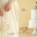 Fine cream lace cuffs bridal gloves wedding