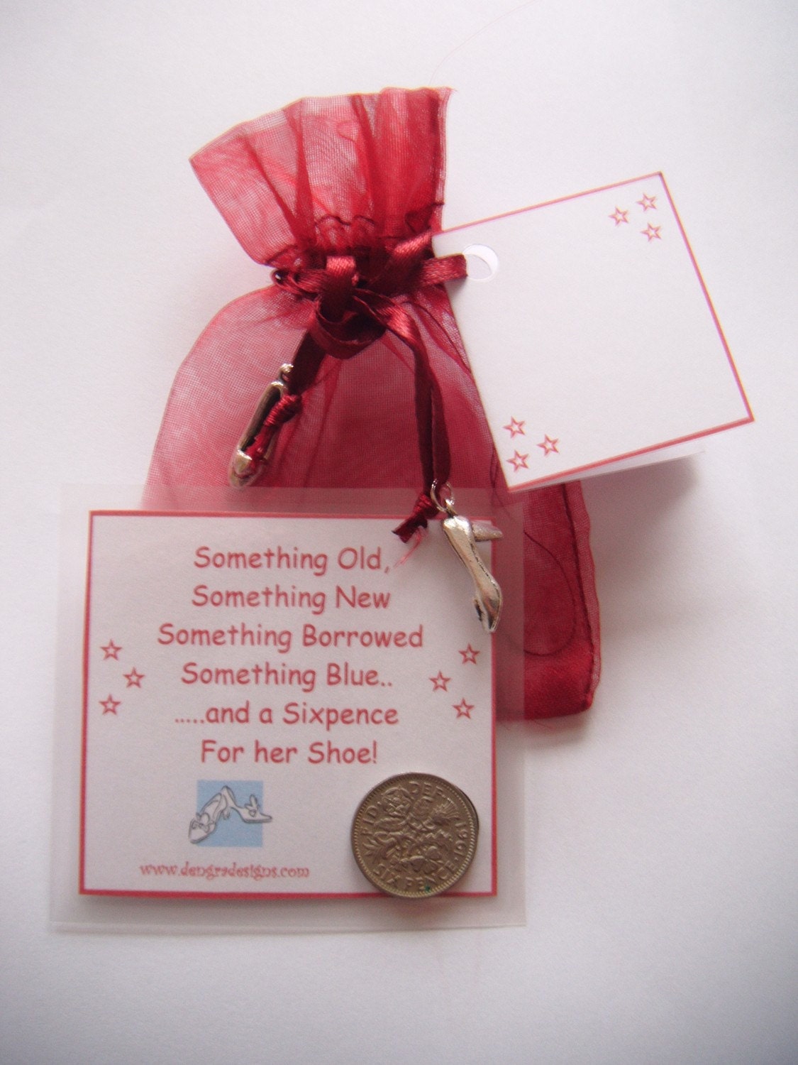 Lucky Sixpence Bride Shoe Good Luck Charm Gifts Something New