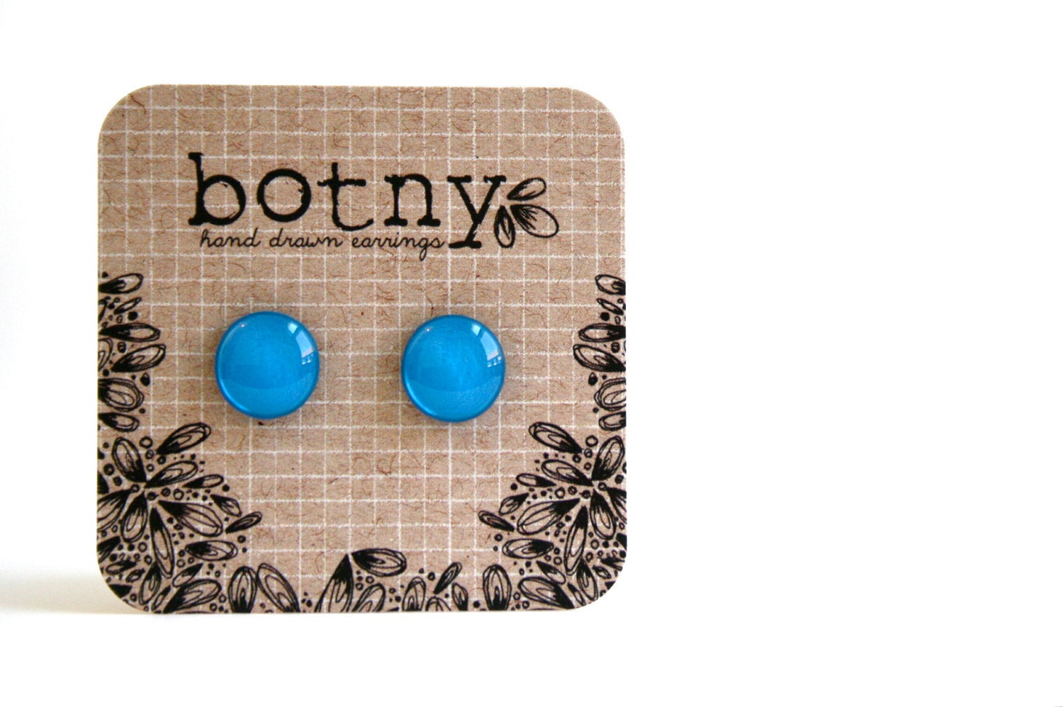 NEW COLOR Cerulean Blue Brook Earrings