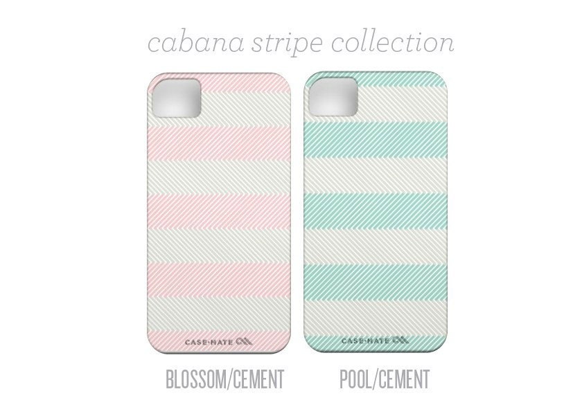 Cabana Stripe iPhone 5 or 4 Case