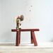 ON SALE Vintage Petite Wooden Stool