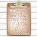 And Then There Was You 8x10 Art Print Digital Artwork Photo Print for Wedding Love Baby