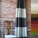 108"L x 46"W Striped Drapery Panel - Pick your colors