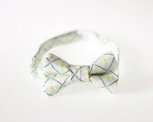 Toddler Bowtie - Light Blue with Black Detail