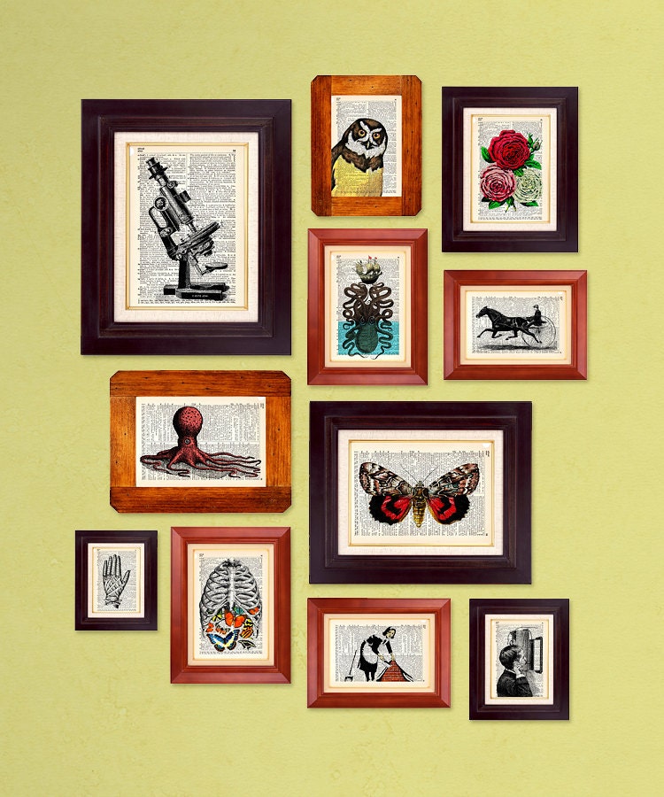 The Weight Of My Heart Upcycled Dictionary Art Vintage Book Print Recycled Vintage Dictionary Page Buy 2 Get 1 FREE