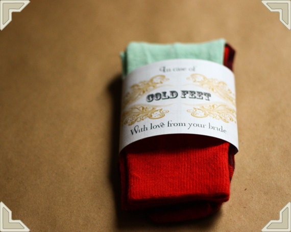In Case of Cold Feet Sock Wrap