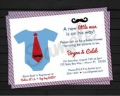 A New Little Man Mustache Bash Birthday or Baby Shower Invitation Digital File YOU-PRINT Il_170x135