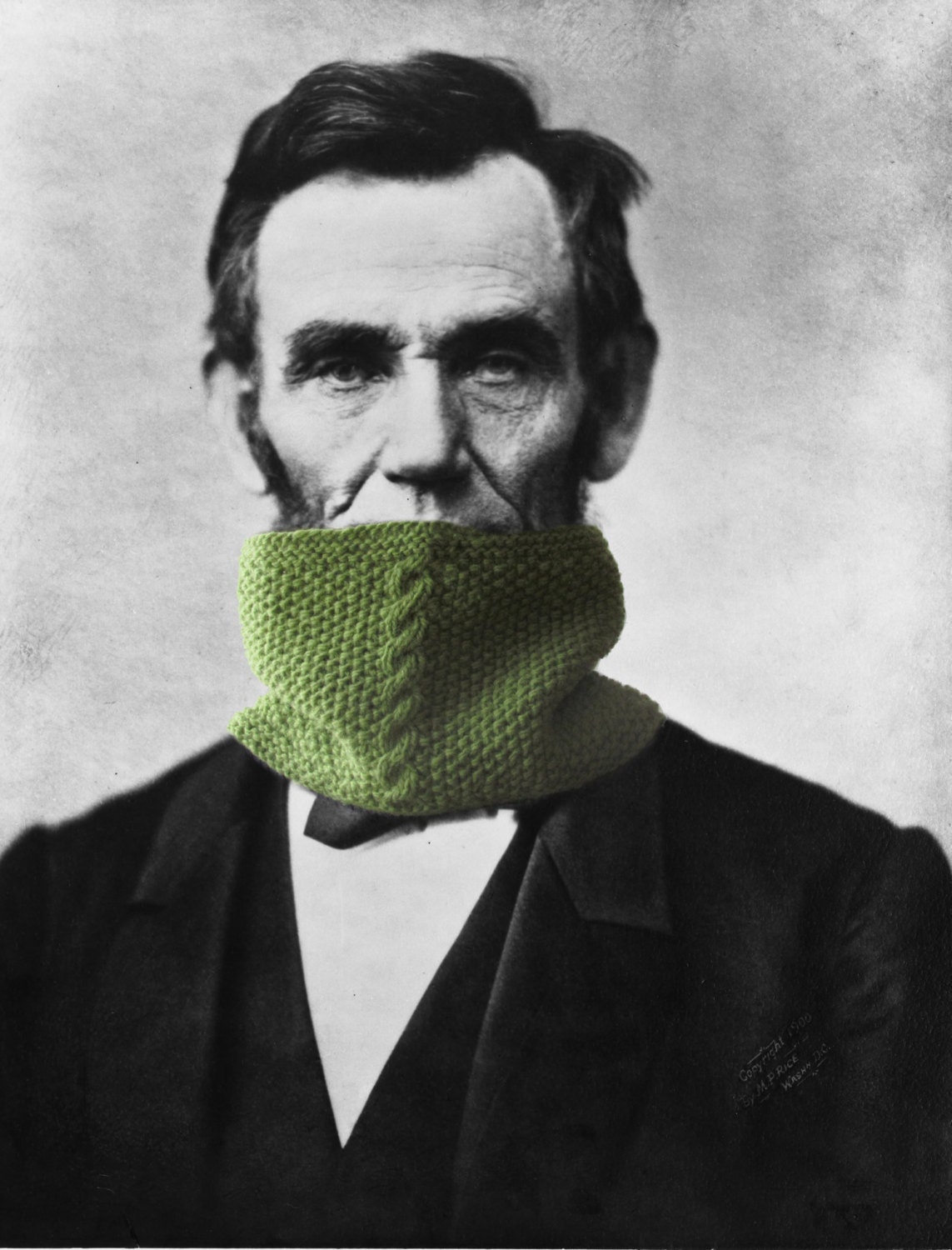 Cowl Scarf Green Knitted - Organic yarn - Block color - kids and adults - unisex - man woman - Coupon "SPECIAL" - 15% OFF
