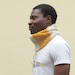 Knitted Cowl scarf - oatmeal and mustard - Block color - unisex men women - Coupon "SPECIAL" - 15% OFF