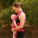 Beachfront Baby Wrap Carrier- water babywearing at the beach, pool, water park or in the shower- PASSIONBERRY