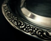 vintage silverplate wine coaster-Community Silver Co