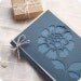 Cornflower - papercut greeting card - 4x6 inches