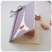 From Paris with love- papercut greeting card - 3x6 inches