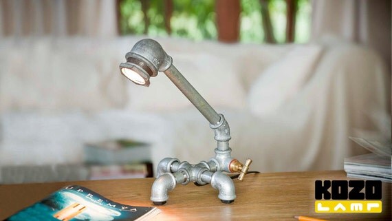KOZO 2 industrial style desk lamp by Kozo Lamp