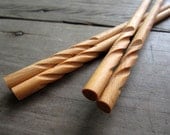 Wooden chopsticks unique & high quality 100% handmade "31"