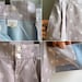 Sweet Pastel Lavender and White Polka Dot Printed High Waist Narrow Skirt SMALL