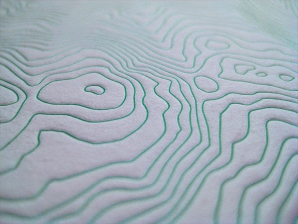 Take A Hike Letterpress Greeting Card