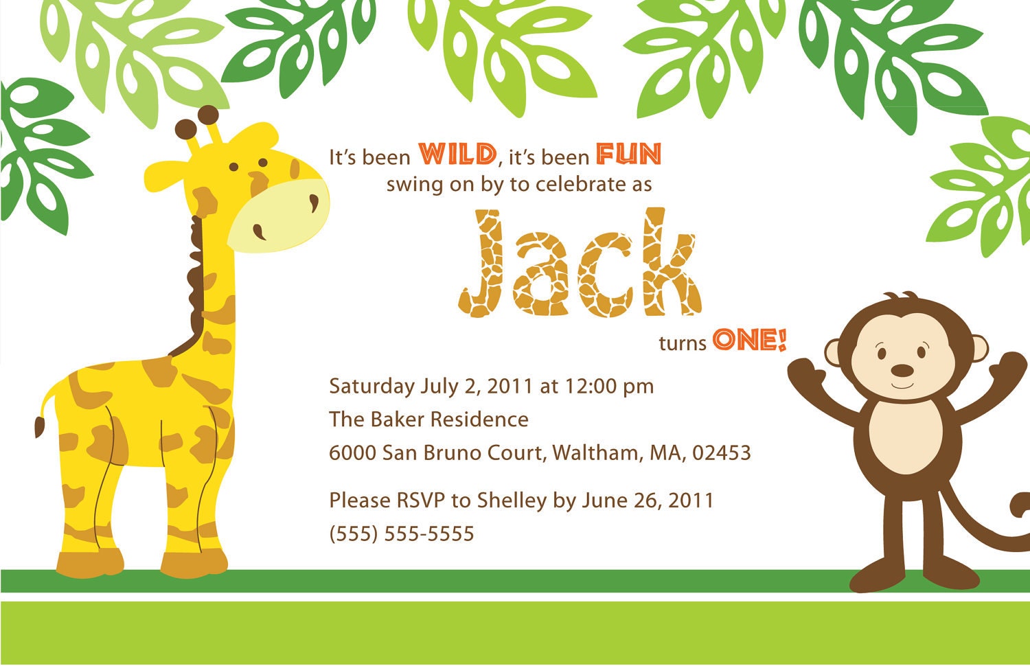 Kids Bday Invitations