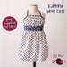Katrina Halter Dress - high waist, gathered top - for girls from 12 months to 8 years - pdf Pattern and Instructions - easy sew