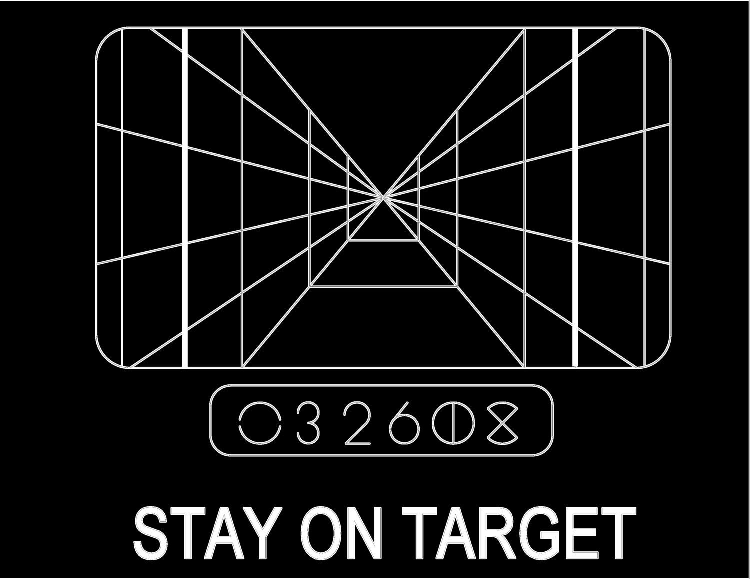 Star Wars Funny T Shirt - Stay On Target - Trench - Free Shipping