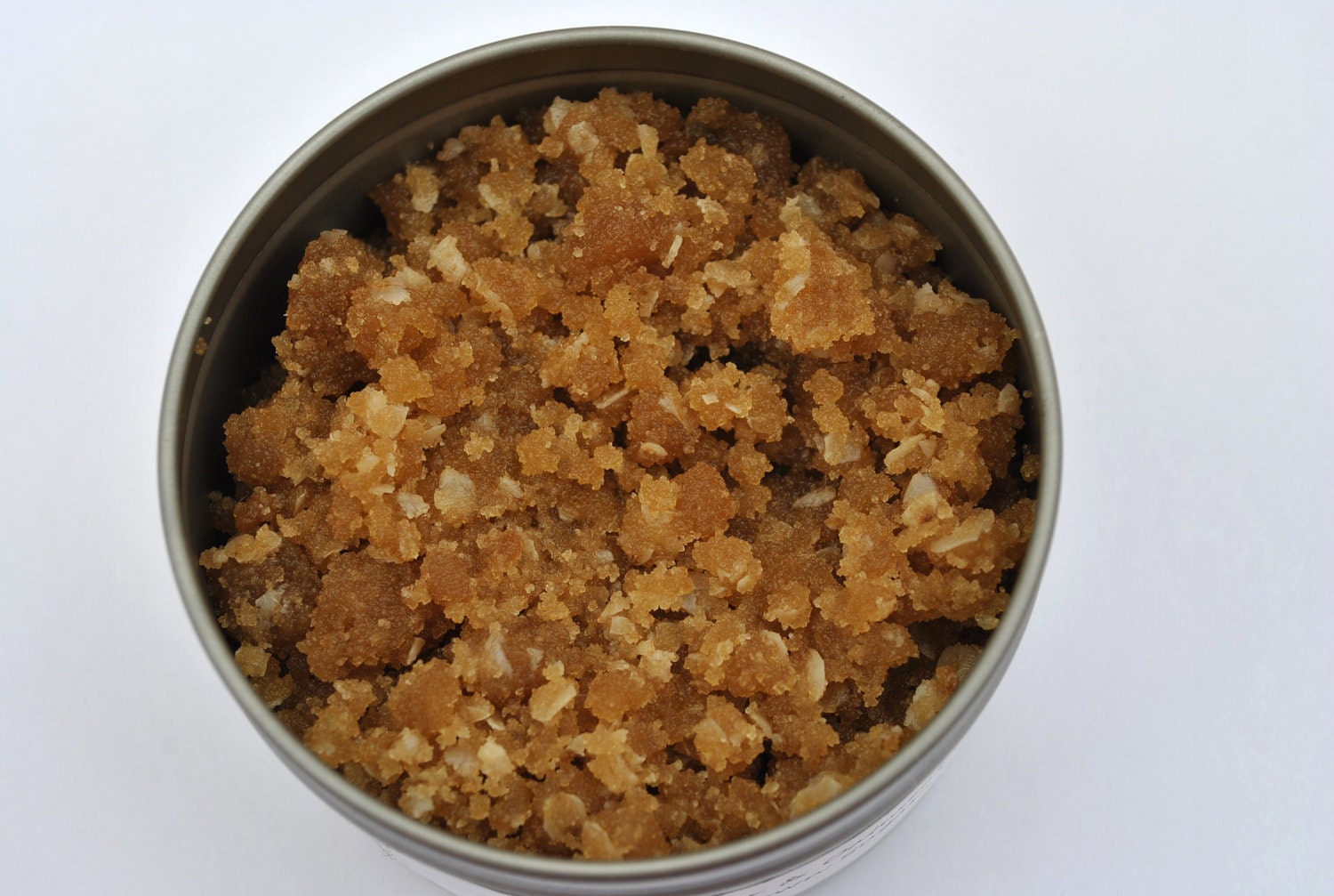 Sugar Scrub Brown Sugar and Oatmeal All Natural Vegan