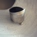 Wide band ring swirl, made to order, Modern , contemporary, simple