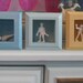 Mutant Army Men in Shadow Boxes - Pastel