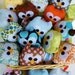 lovely plush mini owl, choose any color