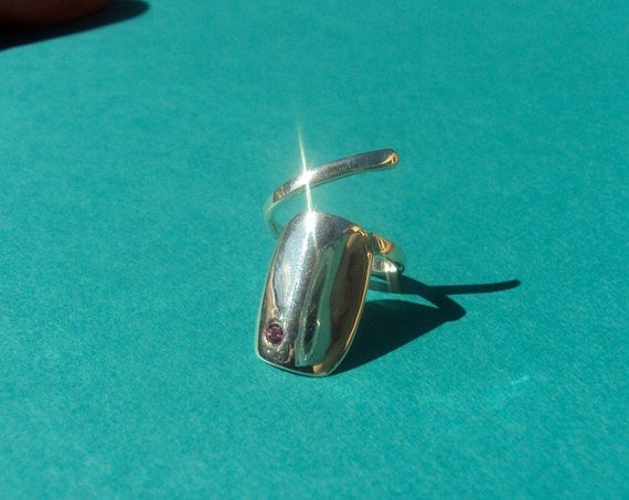 Robopop fingernail ring