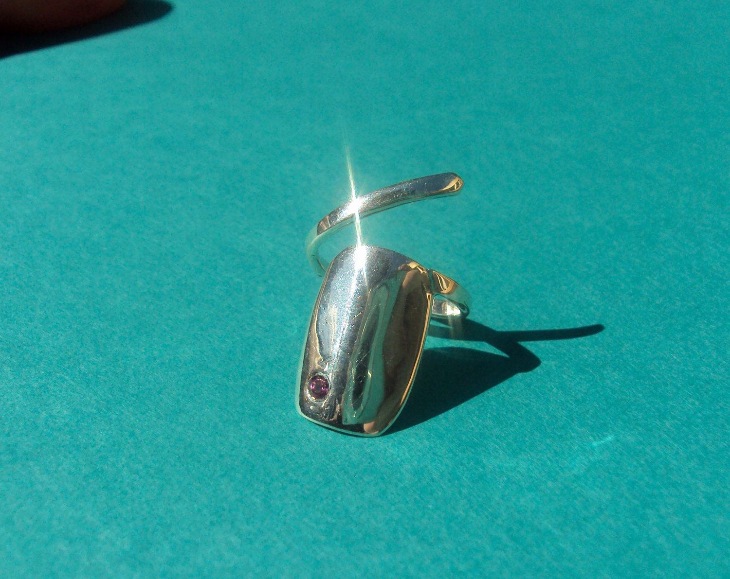 Robopop fingernail ring
